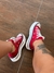 Imagen de converse plataforma rojo - gamuza -