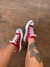 converse plataforma rojo - gamuza - - comprar online