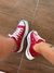 converse plataforma rojo - gamuza - en internet