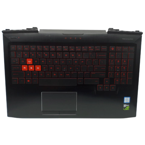 PALMREST CON TECLADO & TOUCHPAD HP OMEN 15-CE 929479-001 (1633) - comprar online