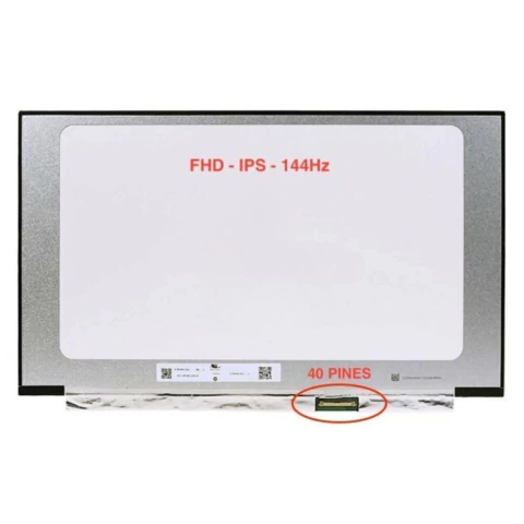 PANTALLA 15.6 LED FHD 1920X1080 40PIN IPS 144HZ - NE156FHM-NX2 (3383)