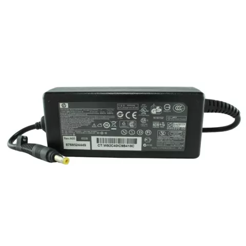 CARGADOR HP 18.5V 3.5A 65W PIN AMARILLO - 239704-001 (004) - comprar online