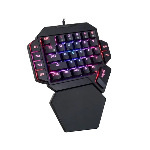 TECLADO MECANICO GAMER RGB DE 35 TECLAS CON SOFTWARE - NSKBGZ1M (4688)