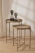 Mesa de Apoio-Metal Bege Escuro-35cm-Mart 17610 na internet
