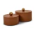 Potes em MDF com Revestimento PU 2 Pçs 17939 - Mart - loja online