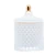 Potiche decorativo vidro branco P 60680 - Wolff na internet