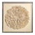 Quadro Acrílico Mandala Marrom 2564 - CS