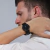 Relógio Masculino Full Black Pulseira Piano Bossa Nova Preto 40mm na internet