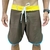 Boardshorts HIC - Marrom/Amarelo