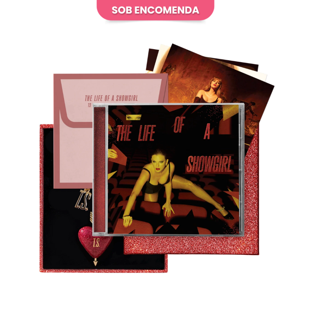 The Life of a Showgirl US 限定 Deluxe CD Taylor Swift - The Life of a Showgirl: It's Frightening