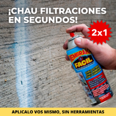 PROMO 2X1 - Spray Membrana Fácil® - Sellador Impermeable para Fugas y Grietas - comprar online