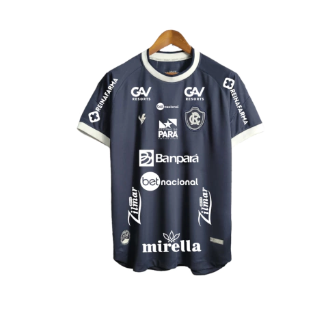 Camisa Remo I 22/23 Torcedor Masculina- Azul e branca com todos os Patrocínios