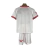Kit Infantil Sevilla I Castore 23/24 - Branco com detalhes em vermelho - comprar online