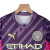 Kit Infantil Manchester City Goleiro Puma 23/24 - Roxo com detalhes em rosa e dourado na internet