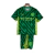 Kit Infantil Manchester City Goleiro Puma 23/24 - Verde com detalhes em amarelo