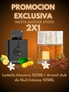 Lataffa KHAMRA 100ML + Armaf Club de Nuit Intense 105ML DE REGALO