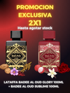 2x1 en Perfumes Lattafa: Black & Sublime, Lujo Árabe IMPORTADO a tu Alcance