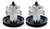 Kit 2x Mandril + Polia Para Trator Cortador Grama Mtd 38pol