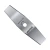 Faca Lâmina Polida 2 Pontas 355 x 25,4 x 2.0mm para Roçadeira Husqvarna e importadas - Aço Manganês 50mn - Savana - comprar online