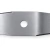 Faca Lâmina Polida 2 Pontas 330 x 25,4 x 2.0mm para Roçadeira Husqvarna e importadas - Aço Manganês 50mn - Savana - Roma Peças e Equipamentos