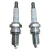 Kit com 2 Velas de Ignição NGK DPR6EB-9 Originais para Motor de Popa 4 Tempos 40 HP a 60 HP