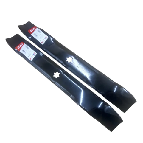 Kit 2x Lâmina Faca 53,8cm 942-04308 / 742-0616 para Trator Cortador Grama Mtd 42 Polegadas