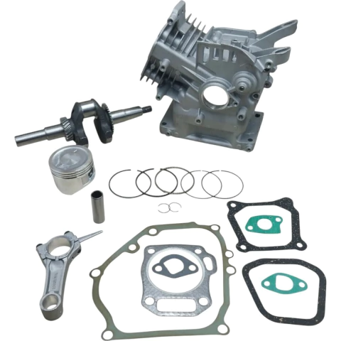 Kit Carcaça Virabrequim Chavetado Pistão 68mm Biela Jogo de Juntas para Motor Gasolina 7hp