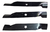 3x Lâmina Faca Trator Cortador Grama Husqvarna Ts148 26hp - loja online