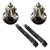 Kit 2x Mandril Polia Faca Trator Cortador Grama Mtd 42p
