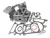 Cabeçote Completo Para Motor Vertical Briggs 15,5 Hp 17,5 Hp - comprar online