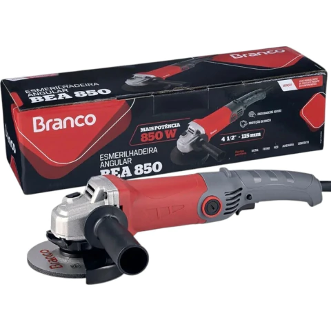 Esmerilhadeira Angular BEA 850 Branco 850W 115MM - 220V