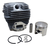 Cilindro Pistão 40mm Roçadeira Husqvarna 143rii 143rs 541rs