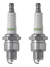 2x Vela Ignição Ngk Bp8hn-10 Motor Popa Mercury Mariner 2t