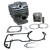 Kit Cilindro Completo com Pistão 52mm e anéis + Jogo de juntas para Motosserra Stihl Ms 065 650 - comprar online