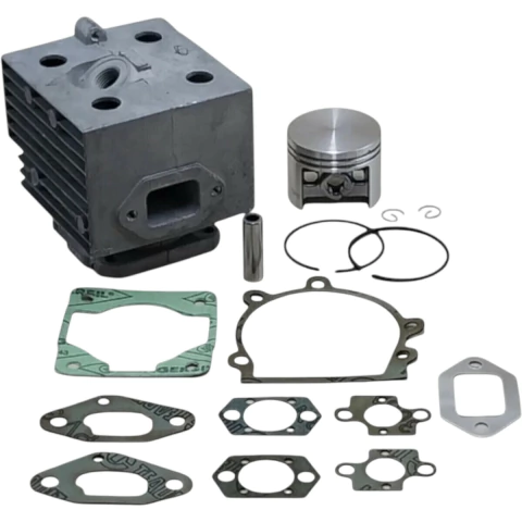 KIT CILINDRO COM PISTÃO E ANÉIS + JOGO DE JUNTAS COMPATÍVEL COM PULVERIZADOR ST SR 420 / SOPRADOR COSTAL BR 420 - comprar online