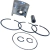 Kit Pistão 78mm Standard Com Anéis Para Motor Diesel 7 Hp - comprar online