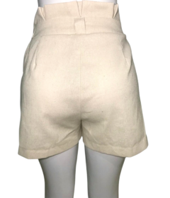 Short de Linho-Off White - comprar online