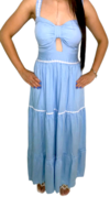 Vestido Longo- Azul