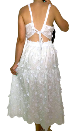 Vestido Branco de Laise - comprar online