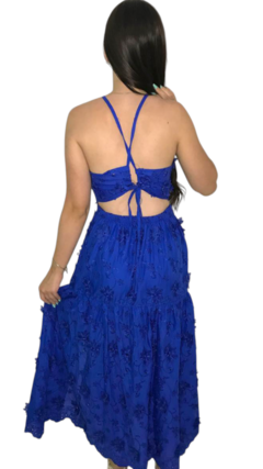 Vestido Azul Royal de Laise - comprar online