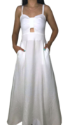 Vestido Longo Branco