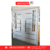 PUERTA DOBLE AC86 M/D 168X205 BLANCA C/INOX C/BARR