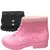 Kit Bota Infantil Menina Acolchoada Com Bolsinha - comprar online