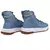 Bota Feminina Moleca Lona Azul Jeans - loja online