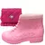 Kit Bota Infantil Menina Acolchoada Com Bolsinha - Grife Fashion