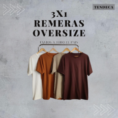 3x1 En Remeras Oversize Tendeca en internet