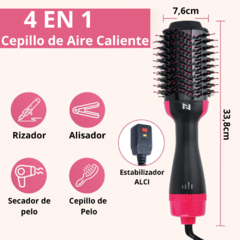 Cepillo 4 en 1 TendeBrush Secador, Alisador, Voluminizador y Rizador! - comprar online