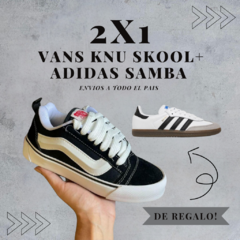 2x1 Zapatillas Vans KNU y Samba