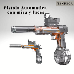 PISTOLA DE AGUA AUTOMATICA CON LUCES