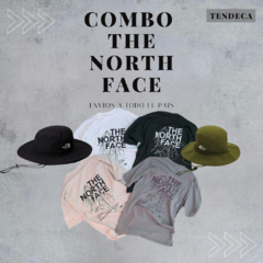 Combo De North Face 2x1 en Remeras + Sombrero Australiano